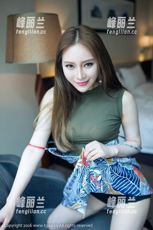 TGOD推女神 - 无圣光，不需要修饰，白一晗黑丝与美图的真实魅力。