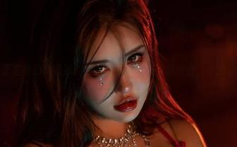 微密圈 – 于芷晴的吊带袜：图包里美得让人容易晕倒，小心你的心脏！