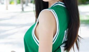 魅妍社 – Jenny佳妮办公室图集更新：她在这里，隐约散发着轻松的魅力……